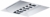 Светильник OTK/R 418 встраиваемый 4х18Вт IP20 1105000010 CT